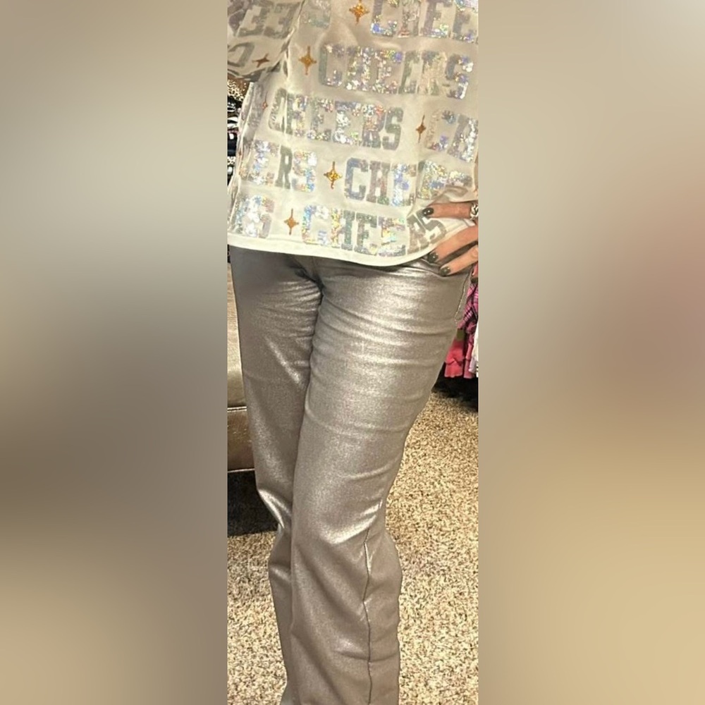 Gorgeous silver pants